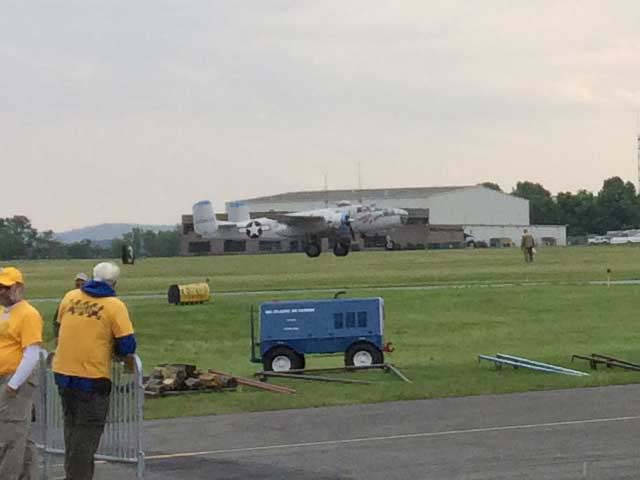 B25J Takeoff Time airplane