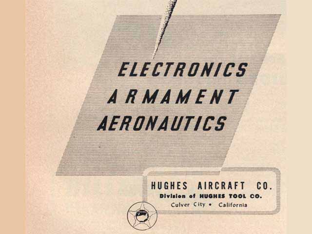 Hughes Aircraft Ad