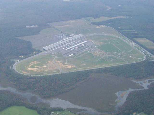 Pocono Speedway PA aerial