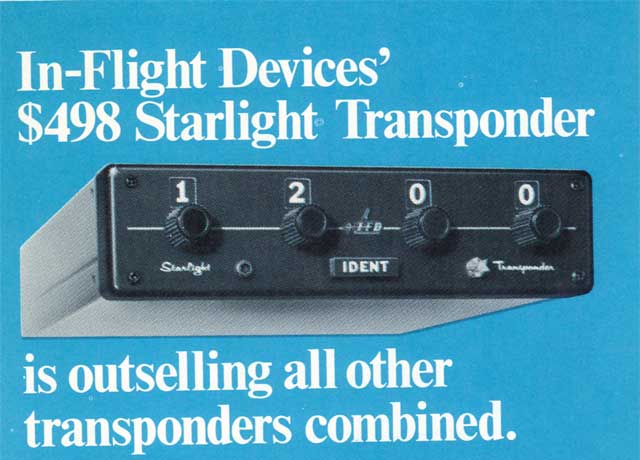 Starlight Flight Transponder