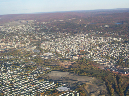 Wide View of Scranton PA